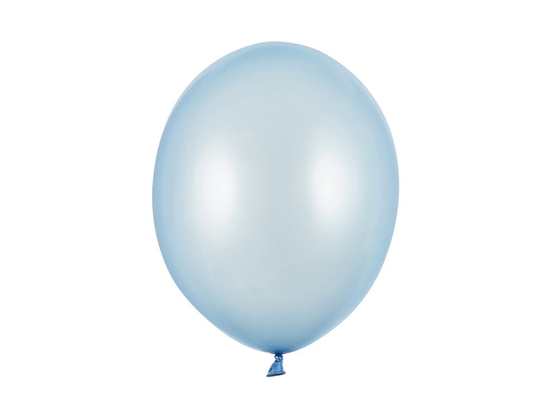 5 Palloncini MEDIO 27cm - Blu Metallizzato – Funny Bunny