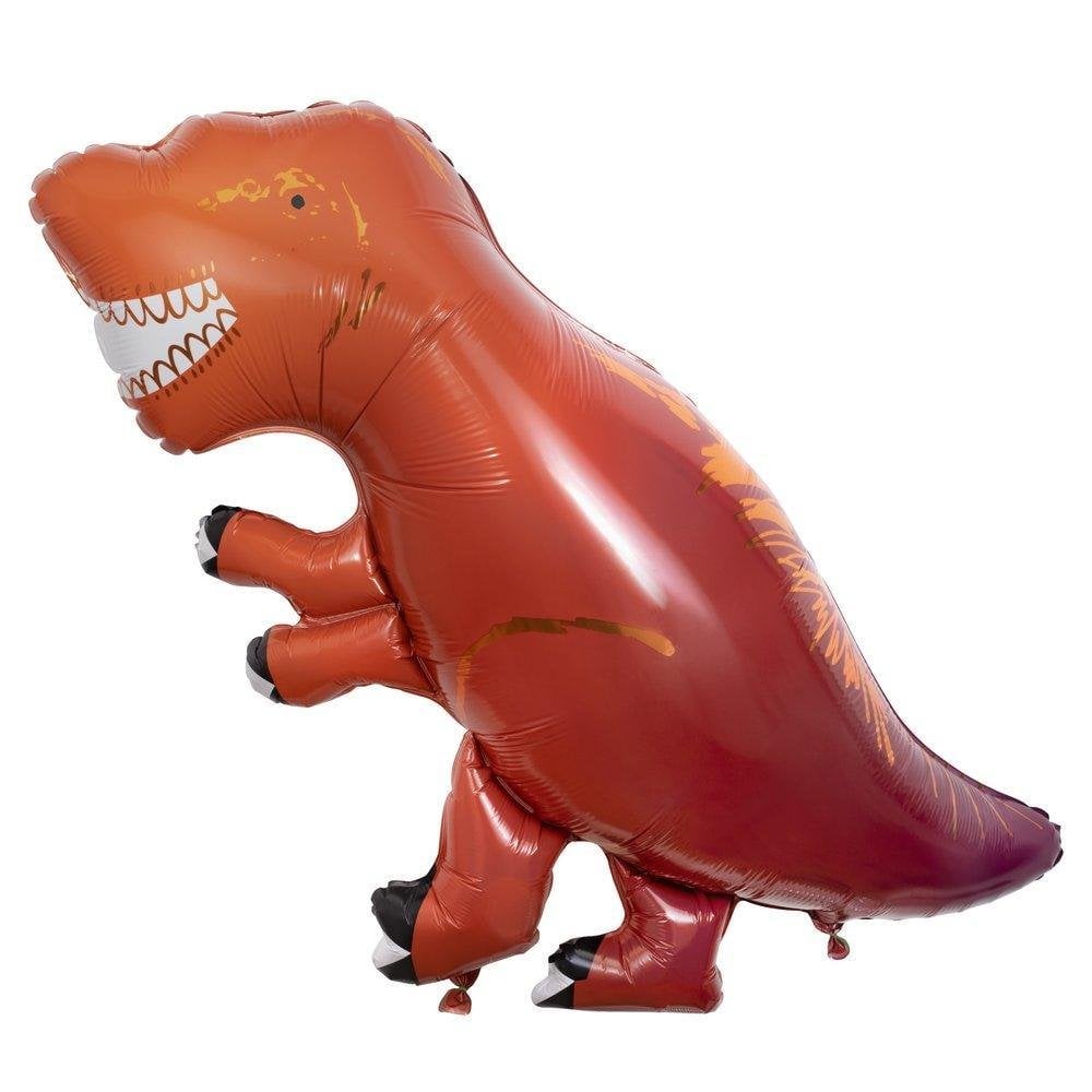 PALLONCINO DINOSAURO MYLAR GONFIABILE 90CM-dinosauro