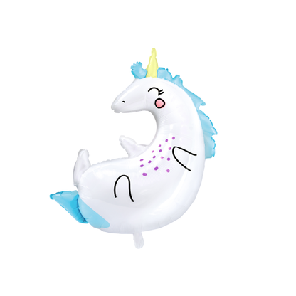 Palloncino Mylar - Unicorno baby azzurro